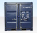 CONTENEDOR MARÍTIMO DE 8 PIES (UN VIAJE) AZUL - Imagen 4