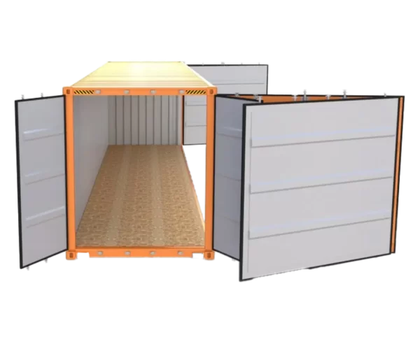 Container con abertura lateral 40pies  HC Open Side con 2 puertas - Imagen 5