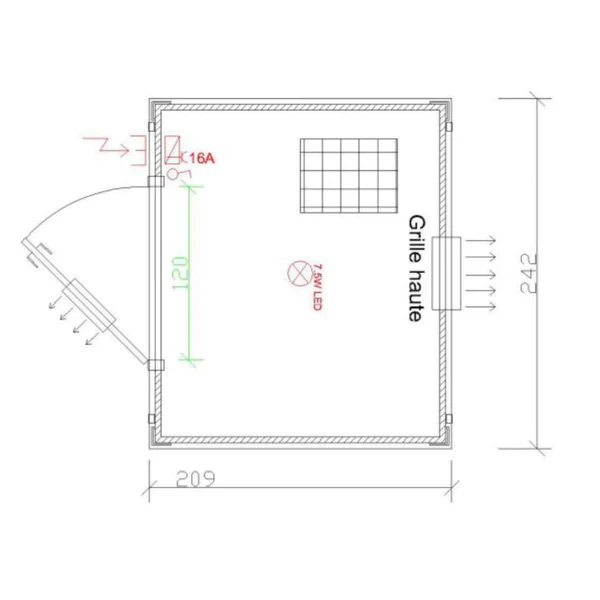 Nuevo bungalow de almacenamiento de 2M para productos fitosanitarios - Imagen 3