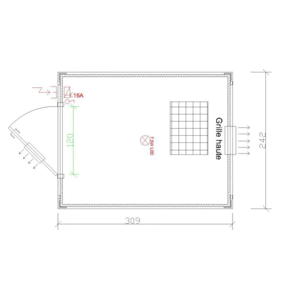 Nuevo bungalow de almacenamiento de 2M para productos fitosanitarios - Imagen 5