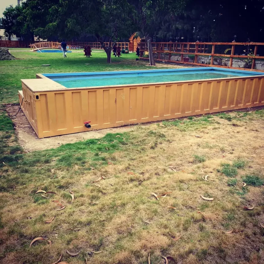 Piscina exterior prefabricada de contenedor de envío de 20 pies - Imagen 4